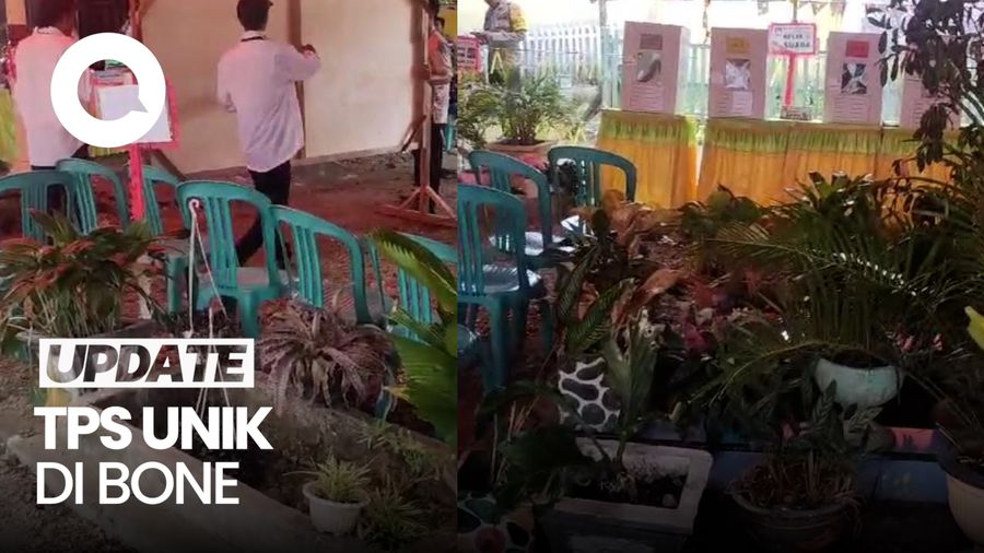 TPS di Bone Didirikan di Tengah Pekuburan