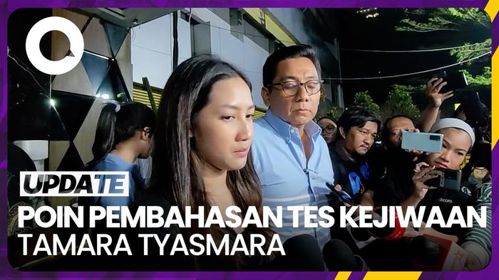 Tamara Tyasmara Jalani Tes Kejiwaan Selama 3 Jam Terkait Kasus Dante