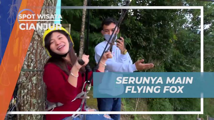 Memacu Adrenalin Meluncur Dengan Flying Fox di Cianjur 
