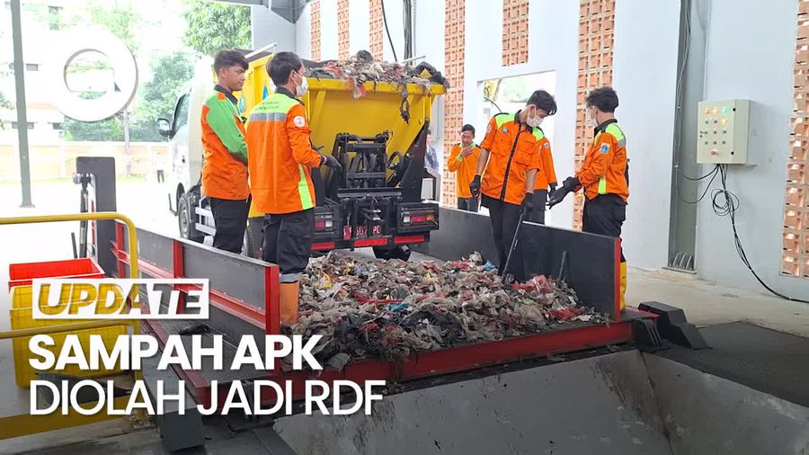 DLH DKI Akan Olah Sampah Alat Peraga Kampanye Jadi RDF
