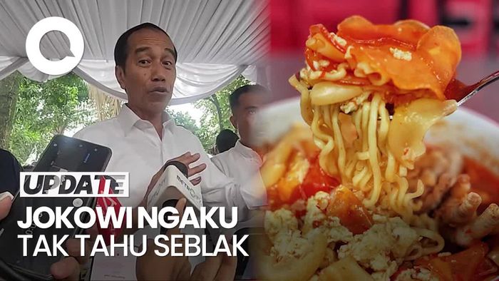 Kala Jokowi Tanya ke Warga Bekasi: Seblak Itu Apa Ya?