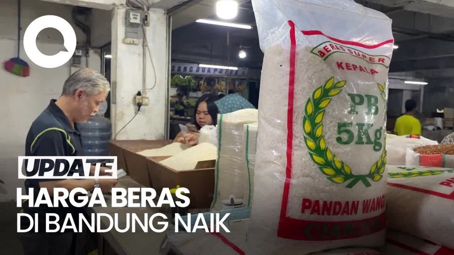 Harga Beras di Bandung Rata-rata Naik Rp 3 Ribu, Ini Penyebabnya
