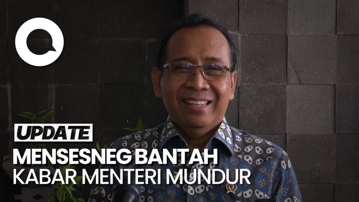 Bantahan Mensesneg soal Kabar Ada Menteri Mundur Hari Ini