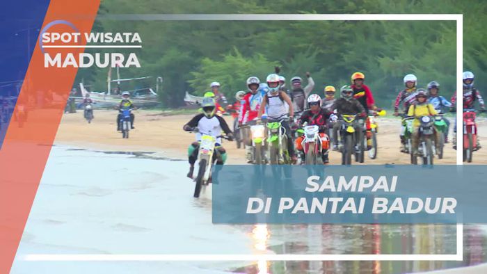 Sampai di Pantai Badur Madura, Disambut Keindahan Alamnya