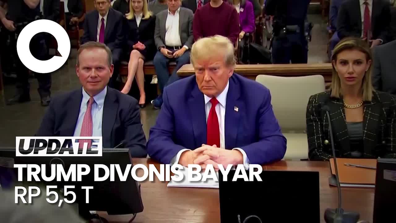 Trump Divonis Bayar Rp 5,5 T Atas Tuduhan Penipuan Real Estate