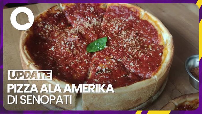 Puas Makan Pizza ala Amerika: Crush Tebal, Keju Melimpah