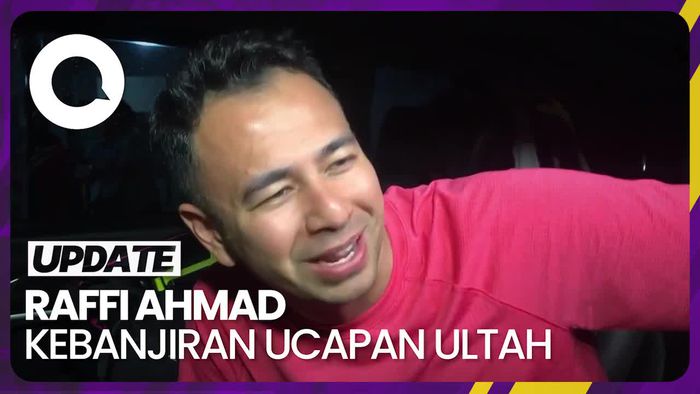 Ultah ke-37, Raffi Ahmad Kebanjiran 3.500 Pesan WhatsApp