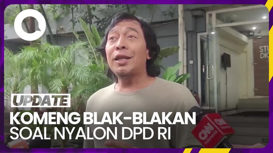Uhuy! Kata Komeng soal Nyalon Jadi Anggota DPD-Pakai Foto Nyeleneh