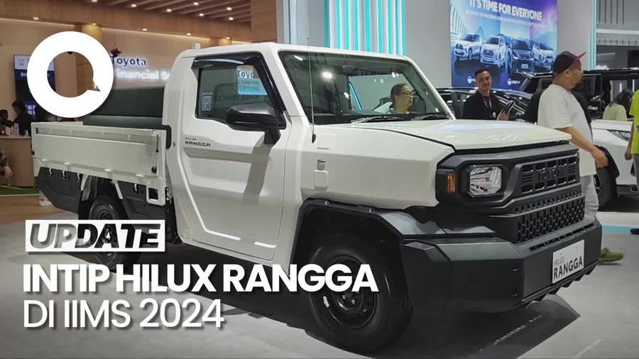 Hilux Rangga Single Cabin, Si Minimalis di IIMS 2024