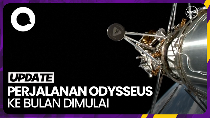 Roket SpaceX Falcon 9 Lepas Landas, Bawa Odysseus ke Bulan