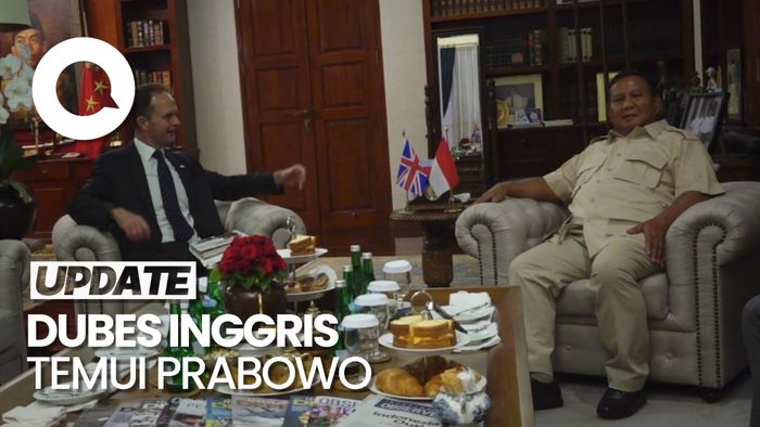 Temui Prabowo, Dubes Inggris Beri Surat Ucapan Selamat dari PM Rishi Sunak