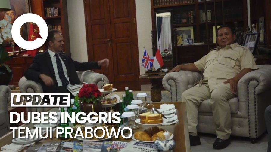 Temui Prabowo, Dubes Inggris Beri Surat Ucapan Selamat dari PM Rishi Sunak