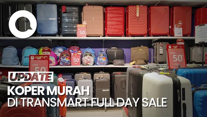 Koper Rp 300 Ribuan Aja di Transmart Full Day Sale!