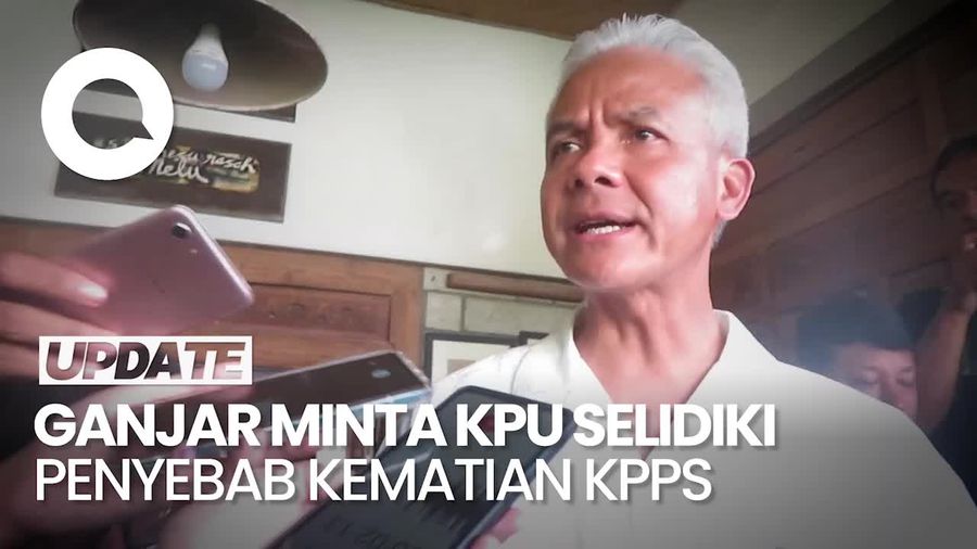  Puluhan Anggota KPPS Wafat Seusai Penghitungan Suara, Ganjar Minta KPU Telusuri