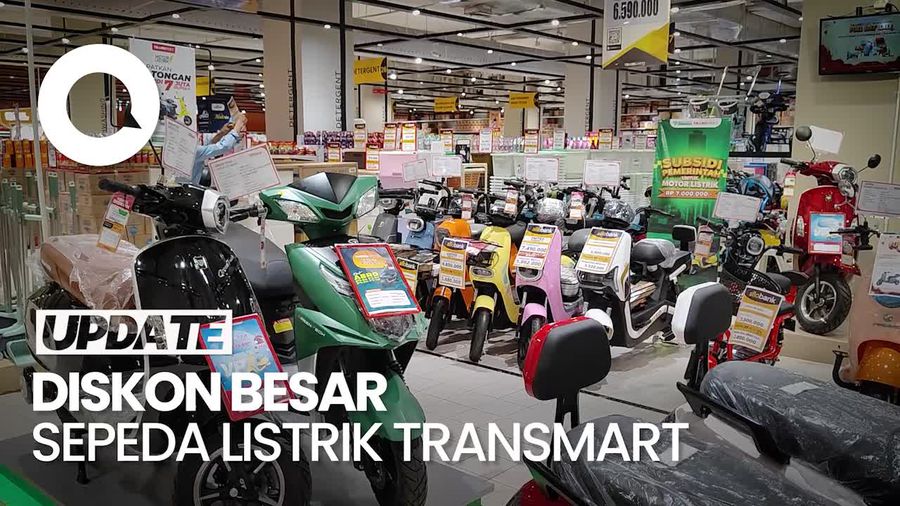Serbu! Beli Sepeda Listrik di Transmart Full Day Sale Diskon Rp 2 Juta