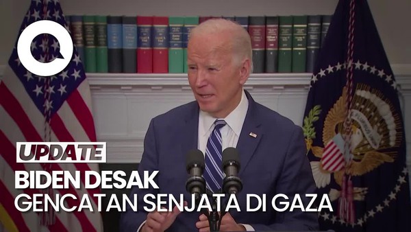 Biden Desak Netanyahu Lakukan Gencatan Senjata Sementara di Gaza