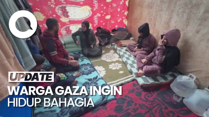 Pilu Warga Palestina di Pengungsian yang Ingin Hidup Bahagia