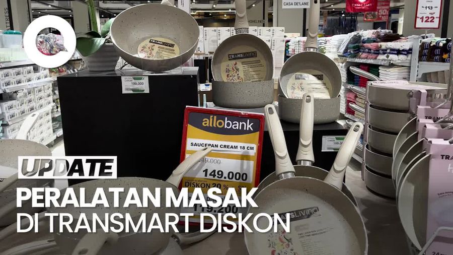 Ibu-ibu Merapat! Peralatan Masak di Transmart Full Day Sale Diskon hingga 50%