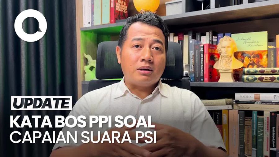 Real Count PSI Belum 4% Meski Diendorse Jokowi, Ini Analisis Bos PPI