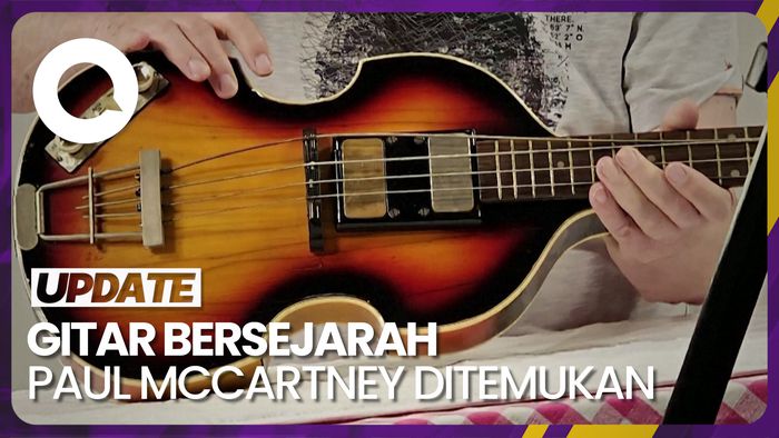 Gitar Bass Paul McCartney yang Dicuri Ditemukan Setelah 51 Tahun