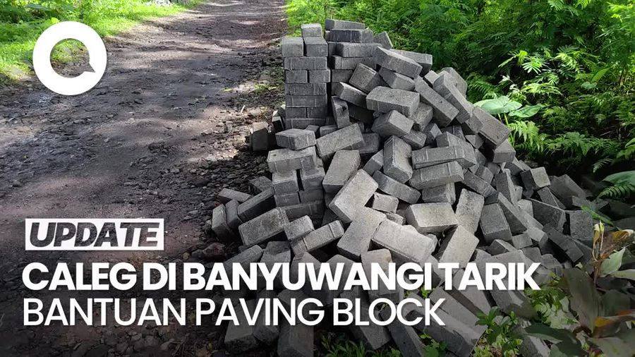 Heboh Caleg NasDem Tarik Bantuan Paving Block Diduga Kalah Suara