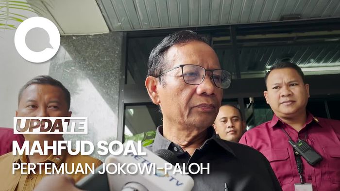Respons Mahfud soal Pertemuan Jokowi dan Surya Paloh