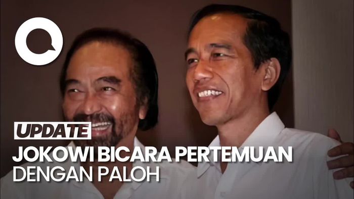 Jokowi soal Ketemu Surya Paloh: Sangat Bermanfaat Bagi Perpolitikan-Negara