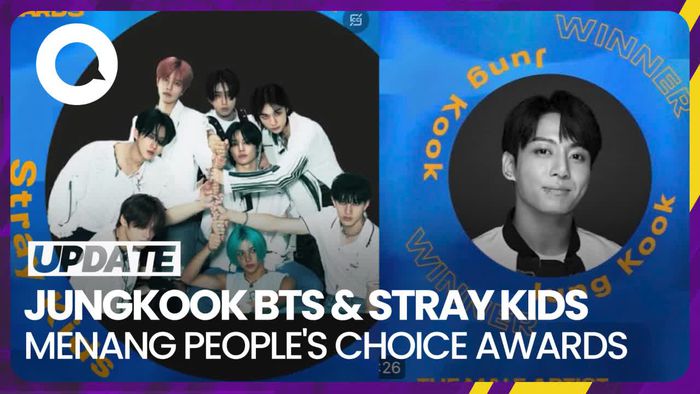 Jungkook BTS dan Stray Kids Raih Penghargaan Peoples Choice Awards 2024