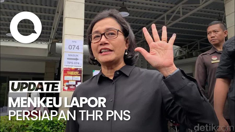 Sri Mulyani Lapor Jokowi, Targetkan THR & Gaji ke-13 PNS Cair H-10 Lebaran