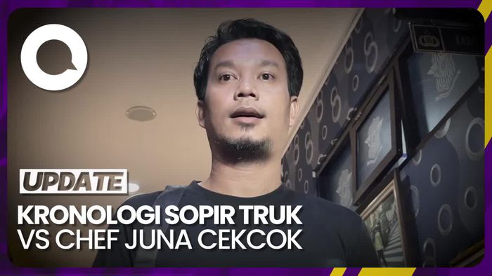 Sopir Truk Ungkap Kronologi Perseteruan Dirinya dengan Chef Juna di Pintu Tol