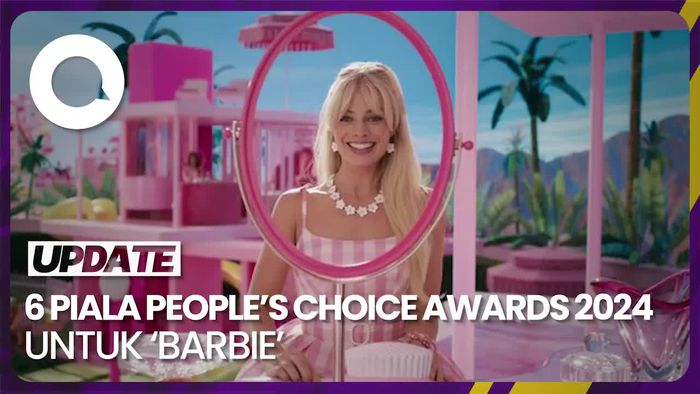 Barbie Borong Piala Peoples Choice Awards 2024, Kalahkan Oppenheimer