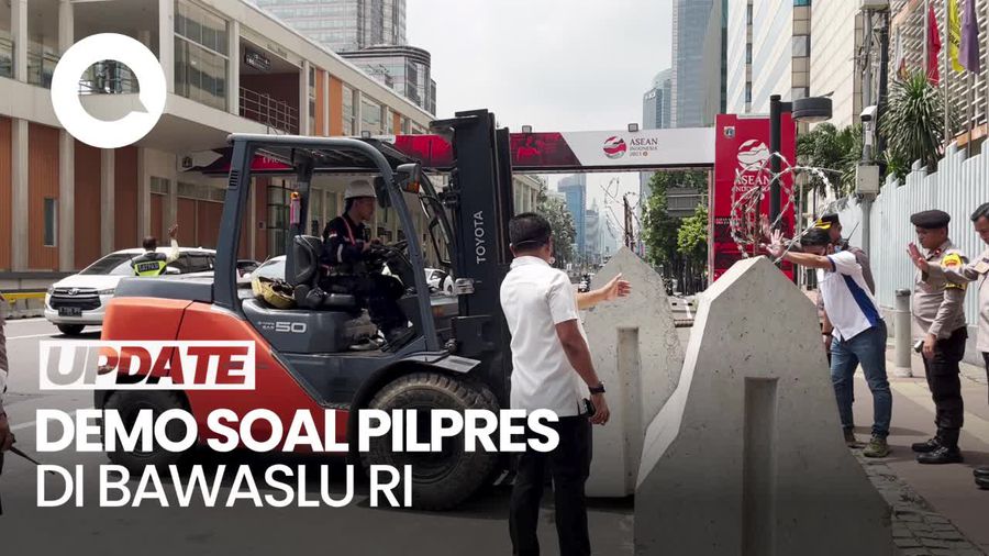 1.978 Polisi Diterjunkan Amankan Demo di Bawaslu RI