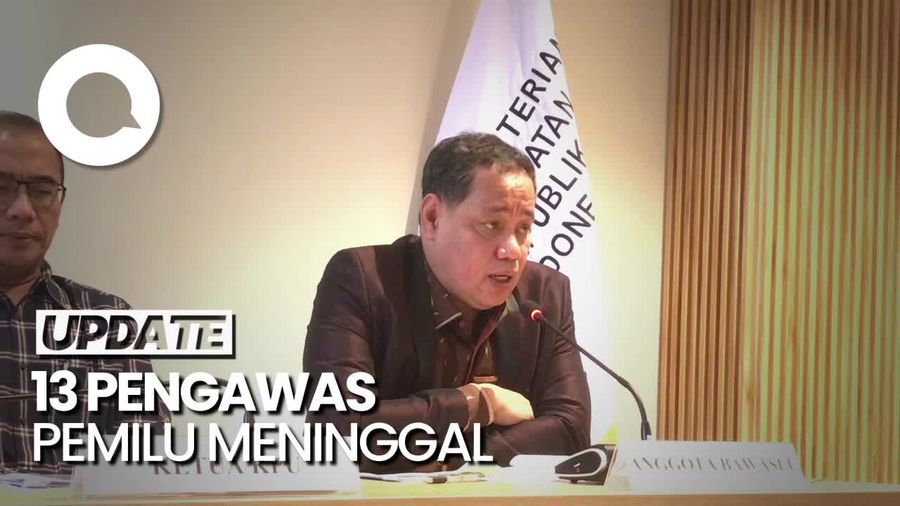 Bawaslu: 13 Pengawas Pemilu Meninggal Sejak Pemungutan Suara