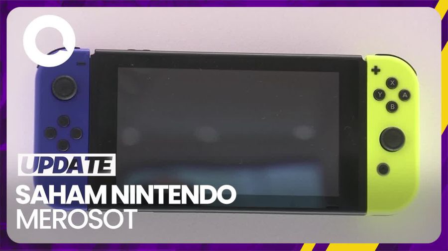 Rilis Penerus Switch Ditunda, Saham Nintendo Turun