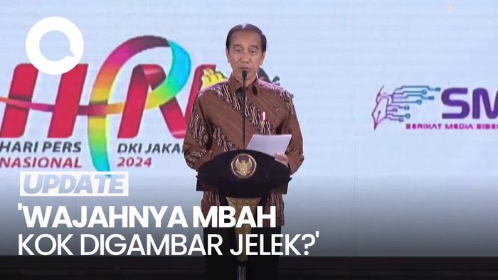 Jokowi Tak Masalah Dikritik Lewat Gambar, Tapi Ngaku Dikomplain Cucu