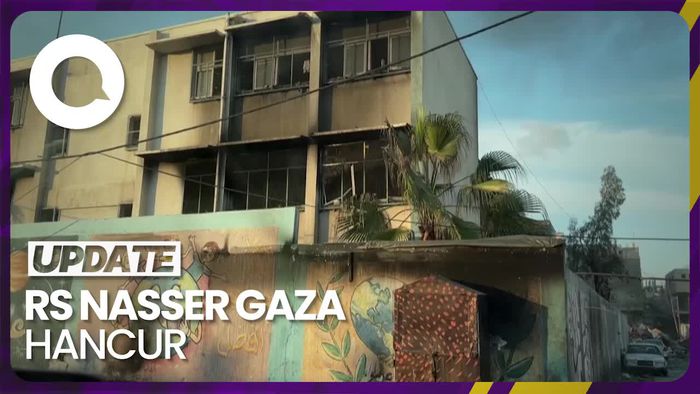 WHO Terkejut Lihat Kondisi RS Nasser Gaza