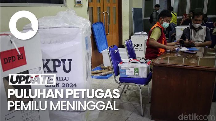 Puluhan Petugas Pemilu Meninggal Dunia, Pemerintah dan KPU Buka Suara
