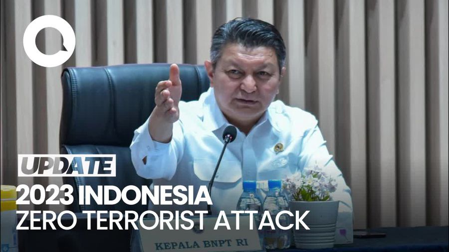 BNPT: Tak Ada Satu pun Serangan Teroris Secara Terbuka di 2023