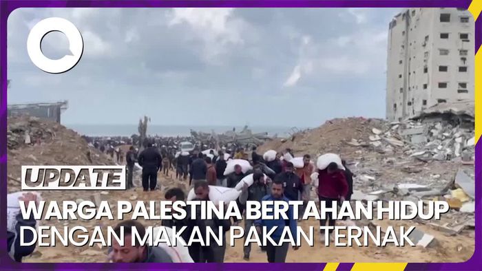 Jeritan Hati Warga Palestina: Kami Sekarat karena Kelaparan