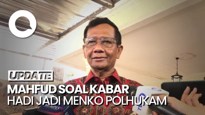 Hadi Tjahjanto Dikabarkan Jadi Menko Polhukam, Mahfud: Dia Orang Baik