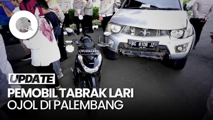 Pemobil Tabrak Ojol-Penumpang hingga Tewas di Palembang Jadi Tersangka