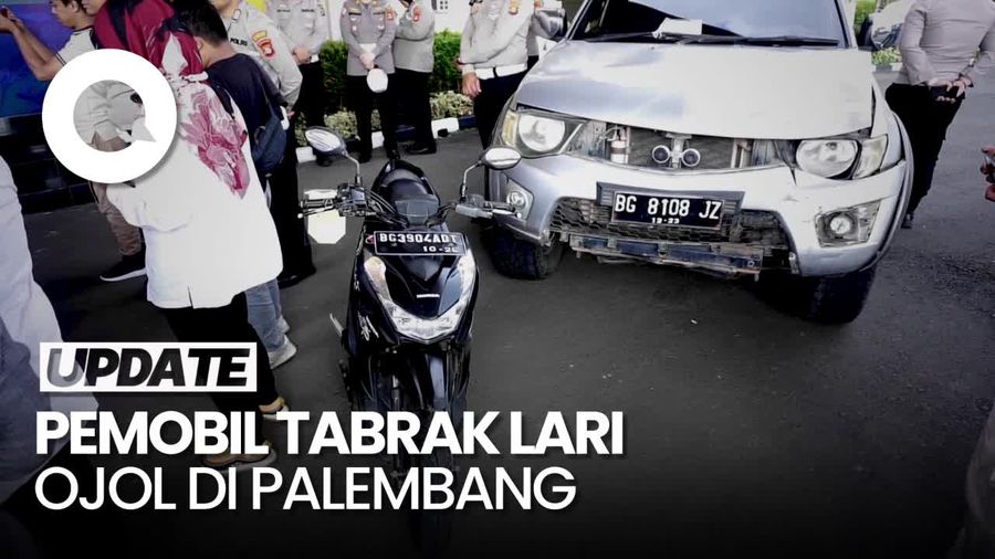 Pemobil Tabrak Ojol-Penumpang hingga Tewas di Palembang Jadi Tersangka