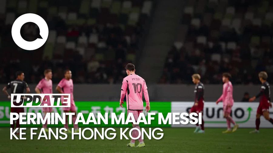 Permintaan Maaf Messi ke Fans Buntut Batal Tampil di Hong Kong