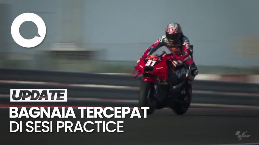 Momen Bagnaia Jadi yang Tercepat di Tes Qatar