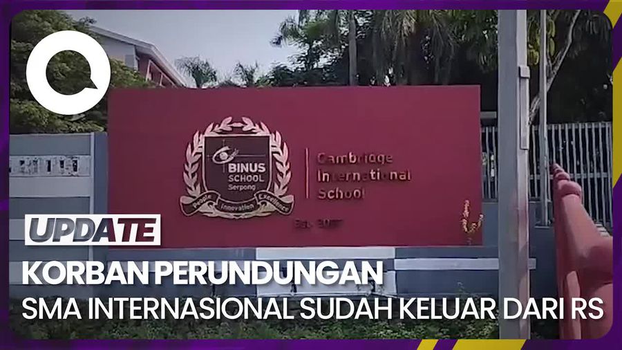 Kondisi Terkini Korban Perundungan SMA Internasional di Serpong