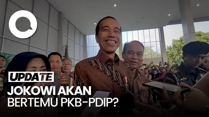 Jokowi soal Peluang Undang PKB-PDIP Setelah Bertemu Paloh