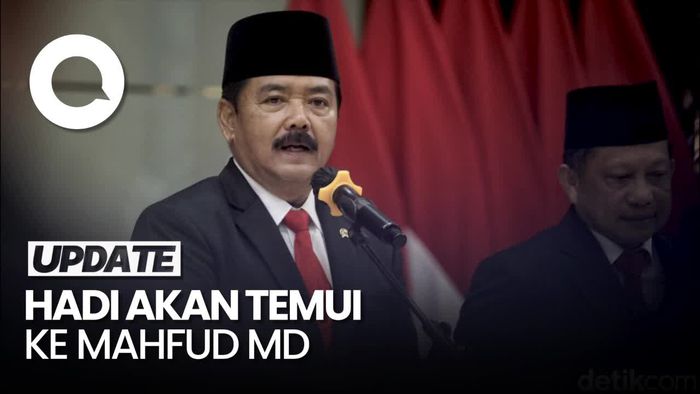 Setelah Dilantik Jadi Menko Polhukam, Hadi Tjahjanto Akan Temui Mahfud