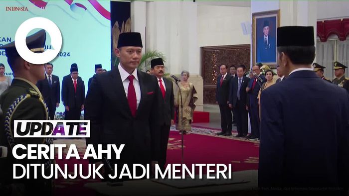 AHY Cerita Momen saat Ditunjuk Jokowi Jadi Menteri ATR/BPN
