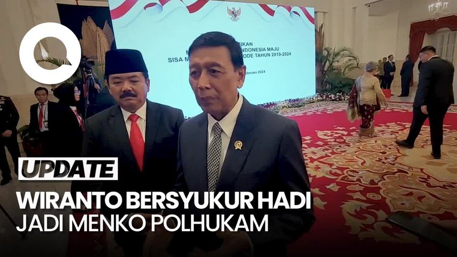 Wiranto Nilai Penunjukan Hadi Tjahjanto Jadi Menko Polhukam Sangat Tepat