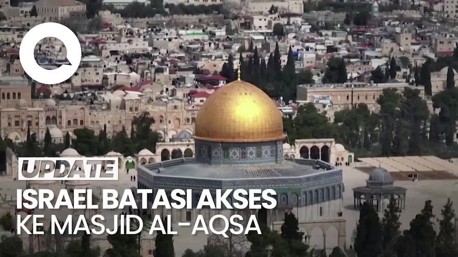 Israel Akan Batasi Akses Jemaah ke Masjid Al-Aqsa saat Ramadan